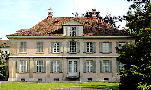 Das Lindengut heute inmitten des Lindenparks